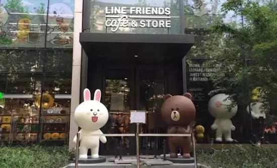 LINE FRIENDS上海SOHO復興廣場門店